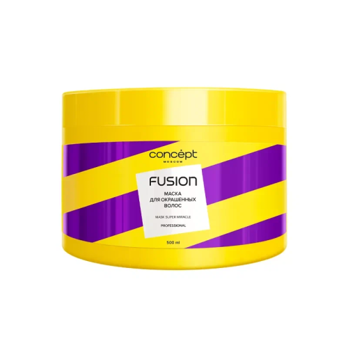 CONCEPT FUSION маска д/окрашенных волос super miracle 500мл